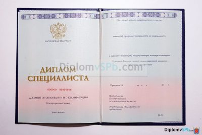 диплом вуза 2014-2024 гознак